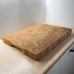 Blat TVORIK End Grain MODULAR samodzielnie jako kompaktowa deska do krojenia